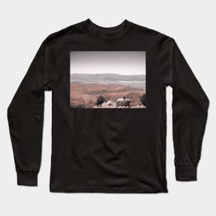 Joshua National Park Keys View Inukshuk V3 Long Sleeve T-Shirt